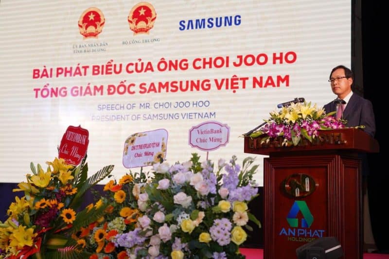 Mr. Choi Joo Ho, President of Samsung Vietnam